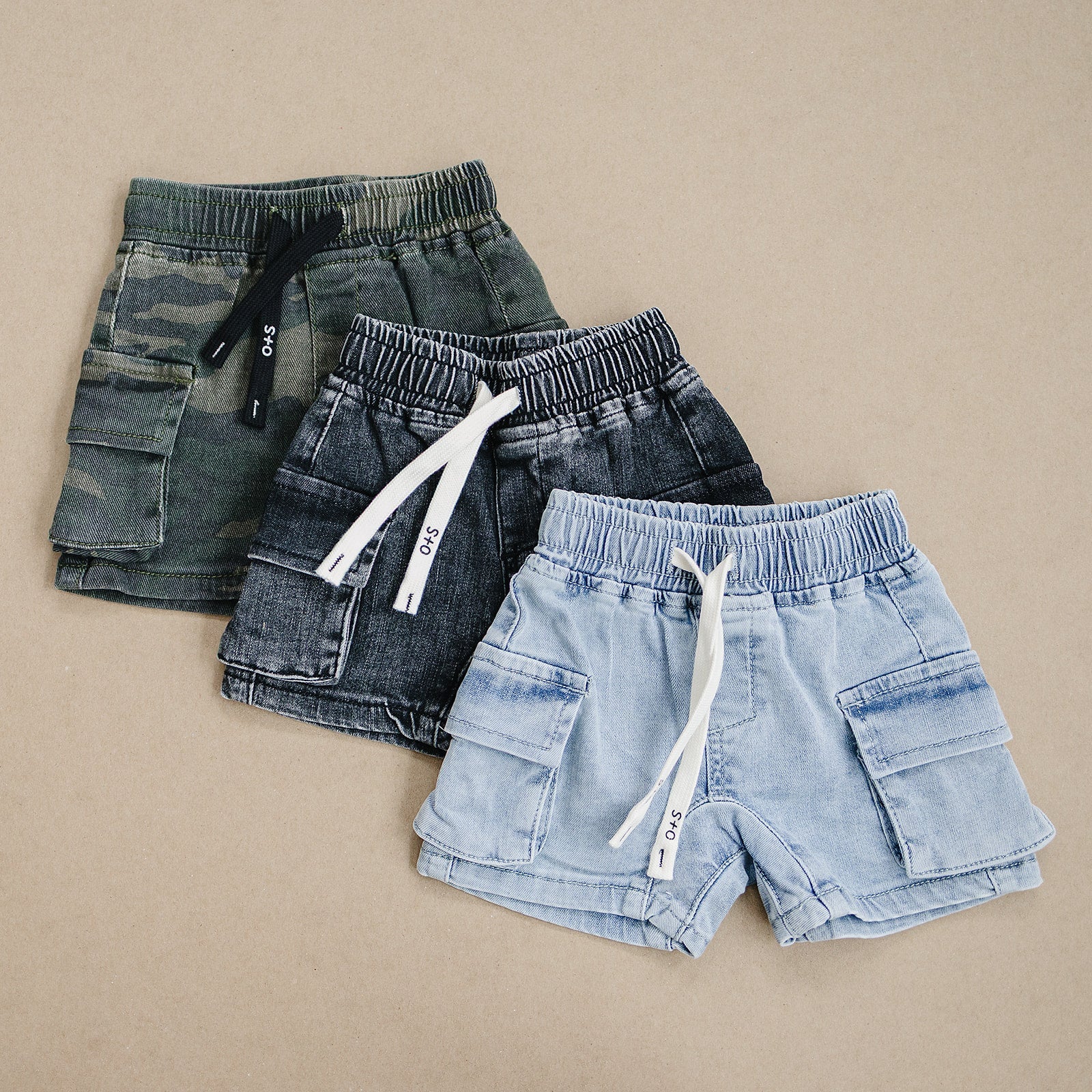 Carson Shorts - Olive + Scout