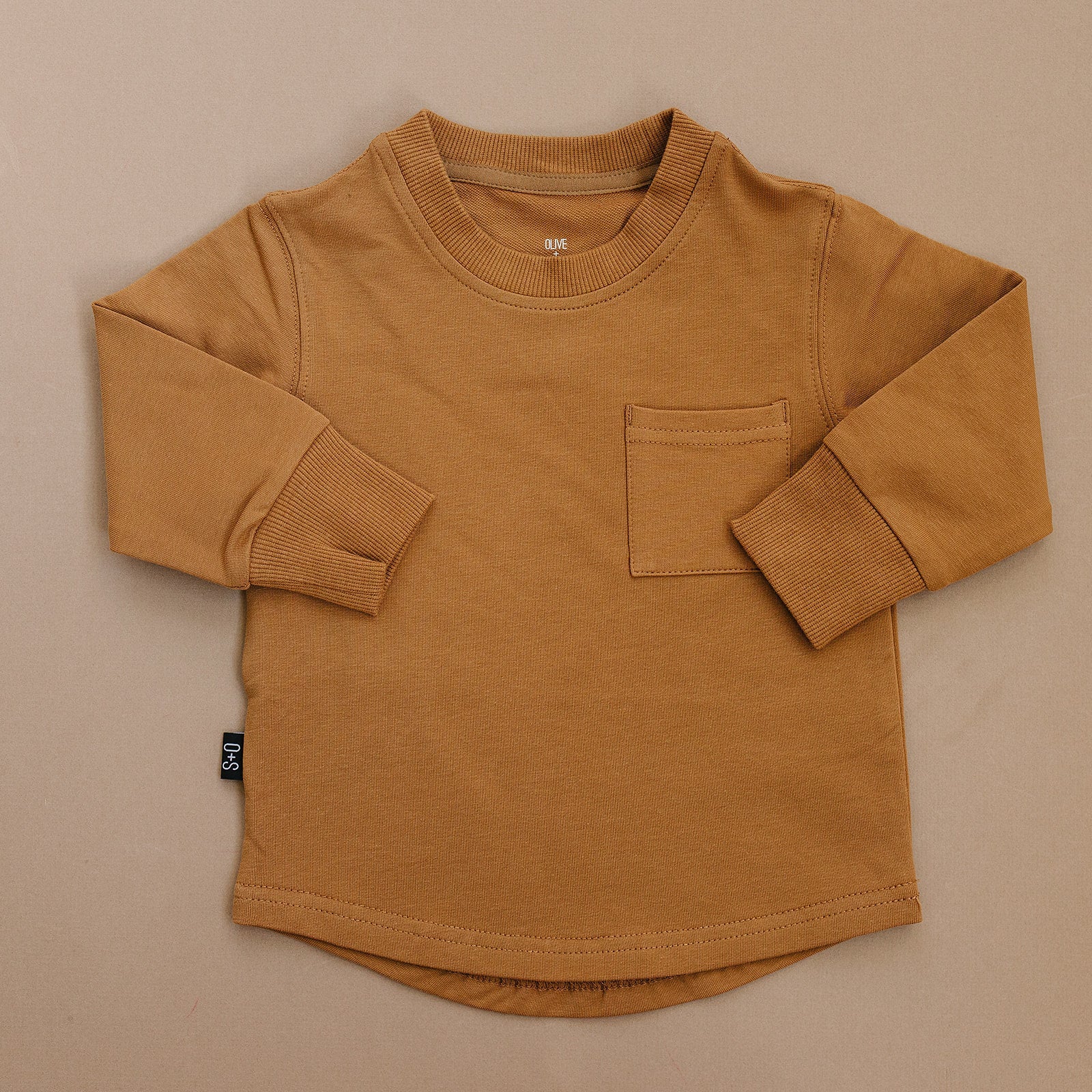 Cash Long Sleeve - Olive + Scout