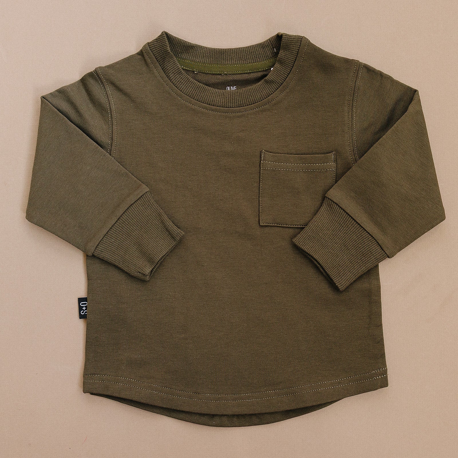 Cash Long Sleeve - Olive + Scout