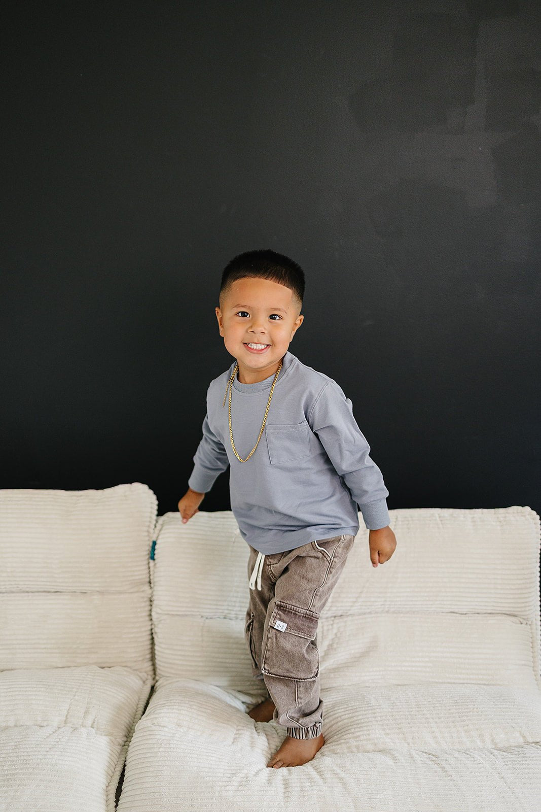 Cash Long Sleeve - Olive + Scout