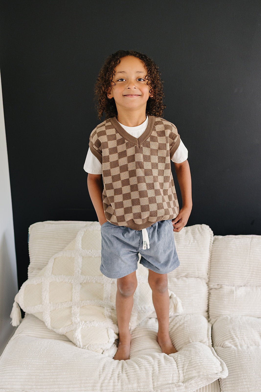 Channing Vest - Olive + Scout