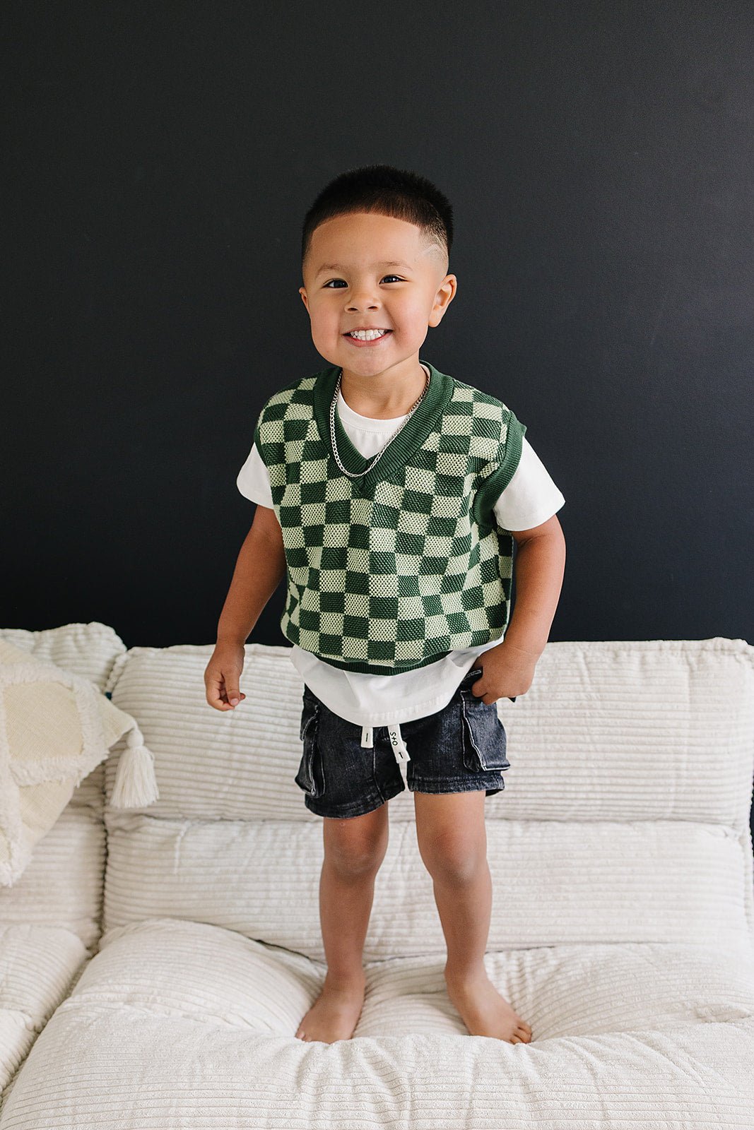 Channing Vest - Olive + Scout