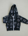 Cohen Zip Up Hoodie - Olive + Scout