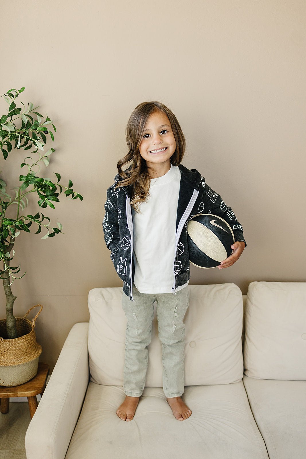 Cohen Zip Up Hoodie - Olive + Scout