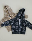 Cohen Zip Up Hoodie - Olive + Scout