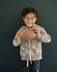 Cohen Zip Up Hoodie - Olive + Scout