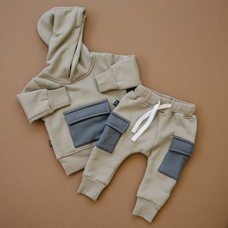 Collins Jogger Set - Olive + Scout