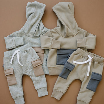 Collins Jogger Set - Olive + Scout