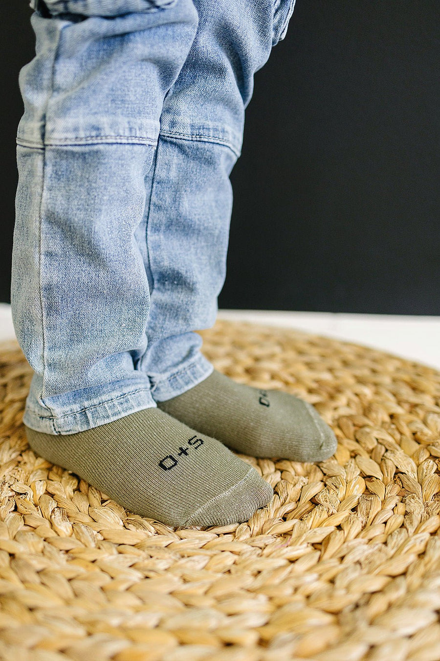 Crew Socks 3 Pack - Olive + Scout