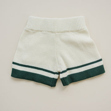 Crochet Knit Shorts - Olive + Scout
