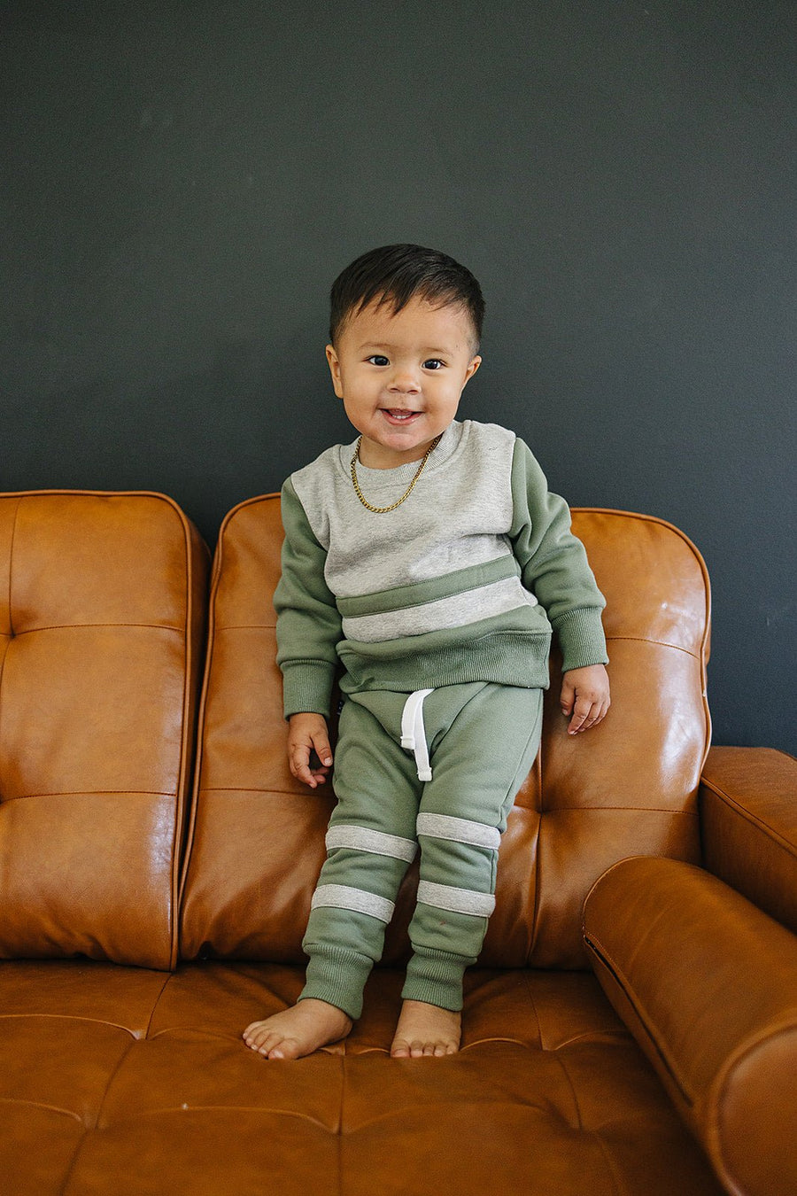 Crosby Jogger Set - Olive + Scout