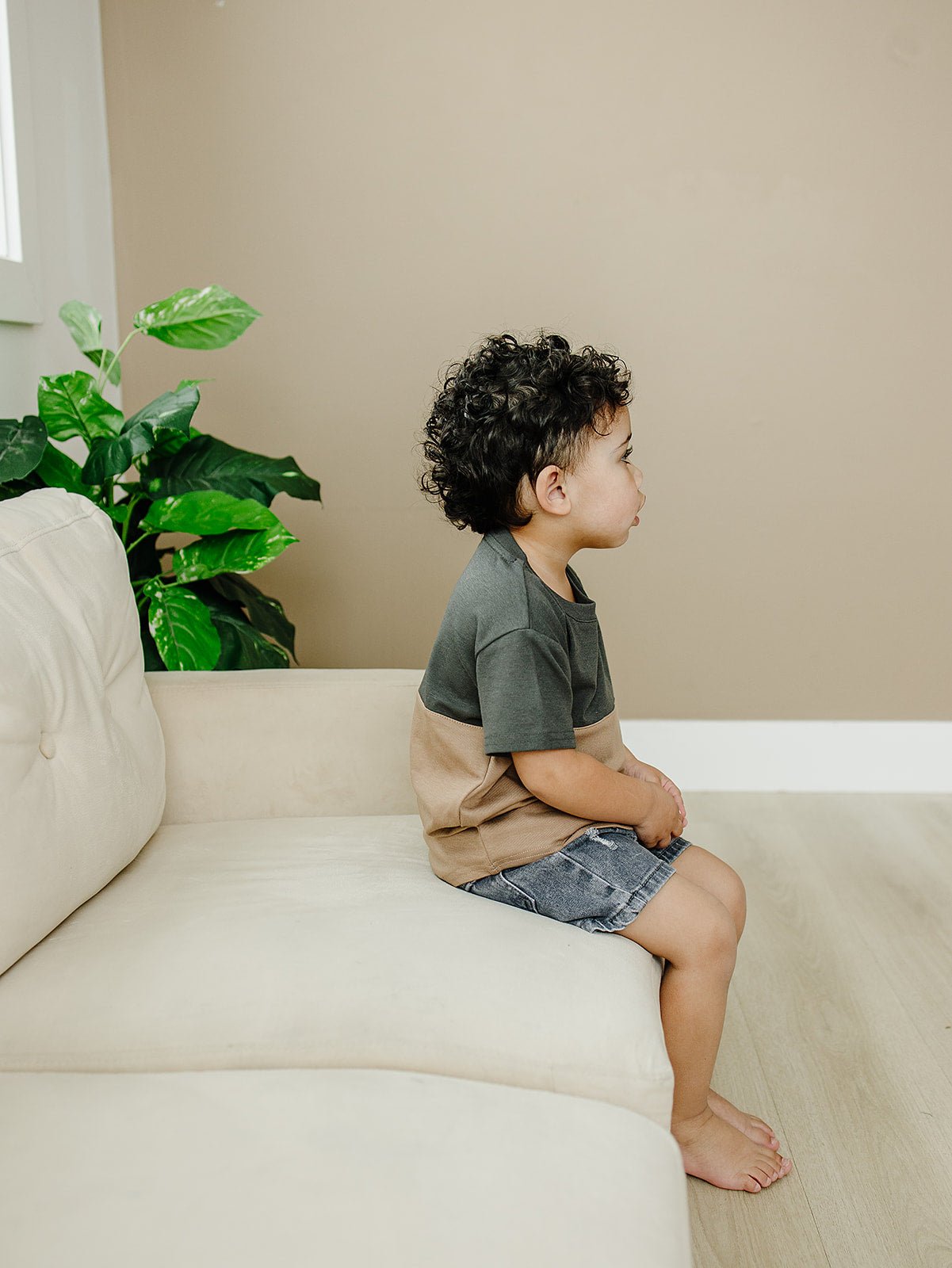 Echo Tee - Olive + Scout