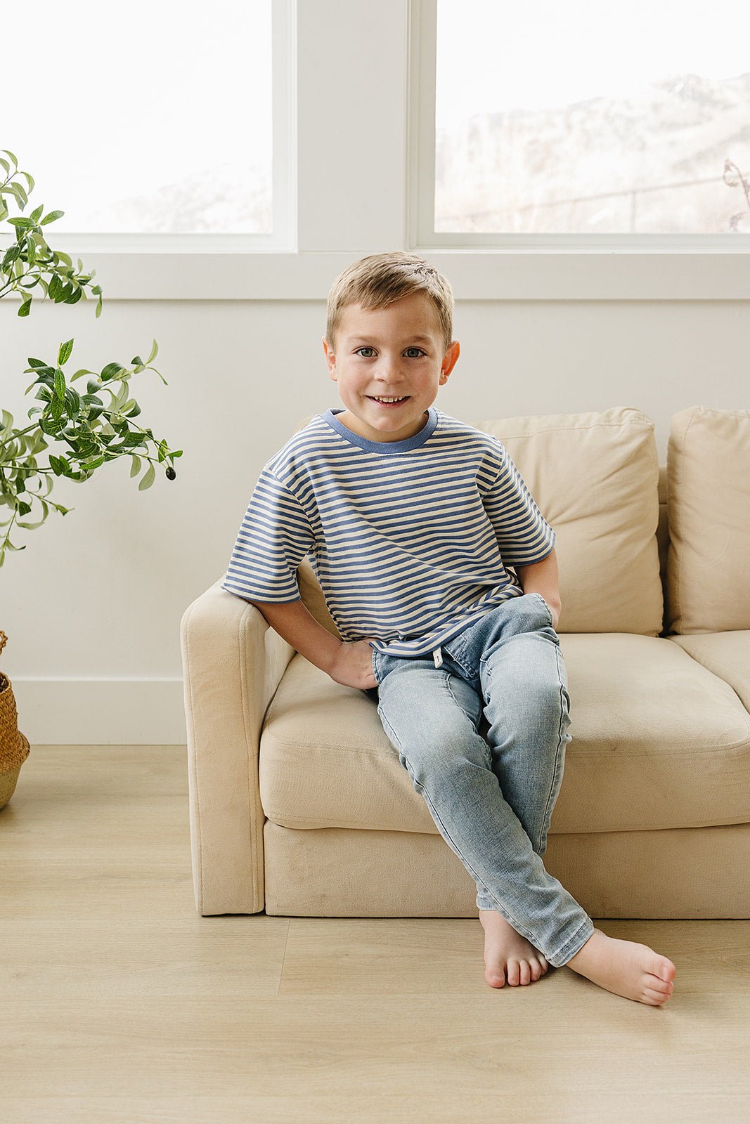 Finley Tee - Olive + Scout