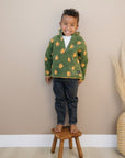 Gabe Fleece Pullover - Olive + Scout