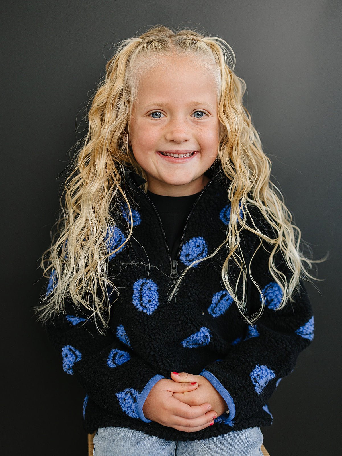 Gabe Fleece Pullover - Olive + Scout