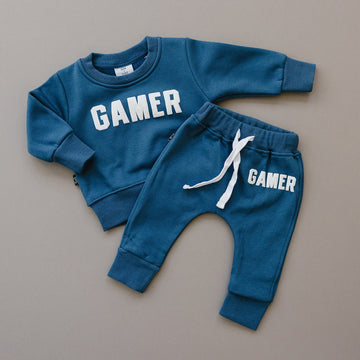 Gamer Jogger Set - Olive + Scout