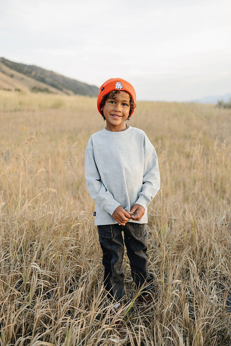 Ghost Beanie - Olive + Scout