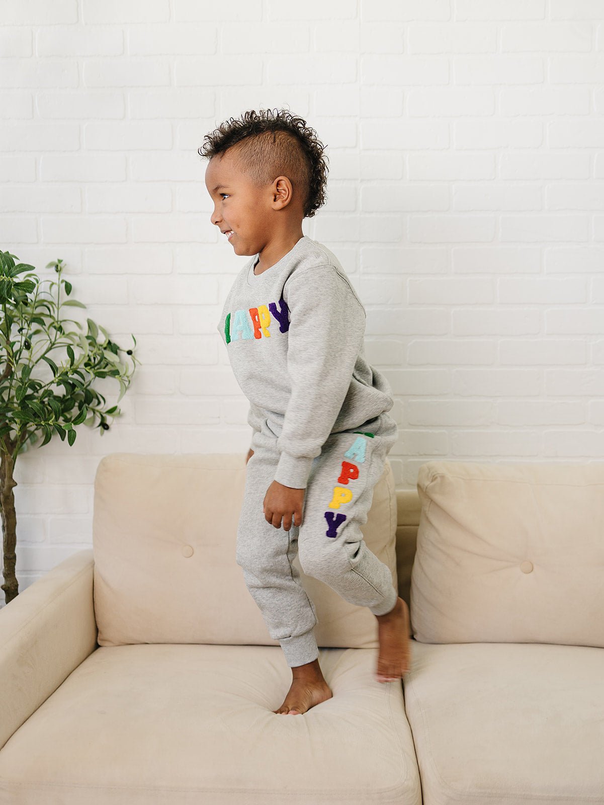 Happy Jogger Set - Olive + Scout