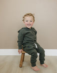 Harley Jogger Set - Olive + Scout
