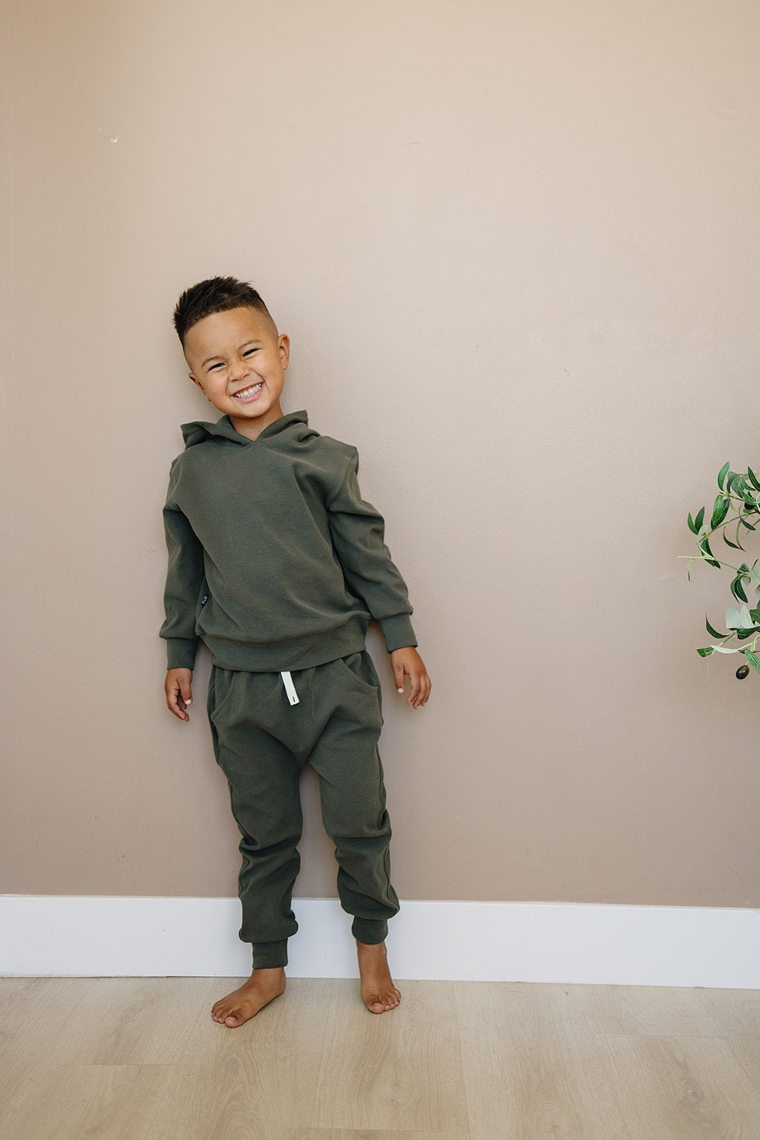 Harley Jogger Set - Olive + Scout