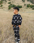 Haunted Jogger Set - Olive + Scout