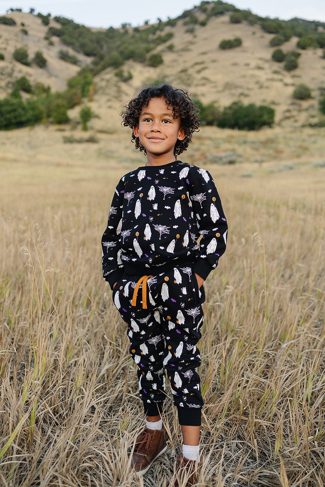 Haunted Jogger Set - Olive + Scout