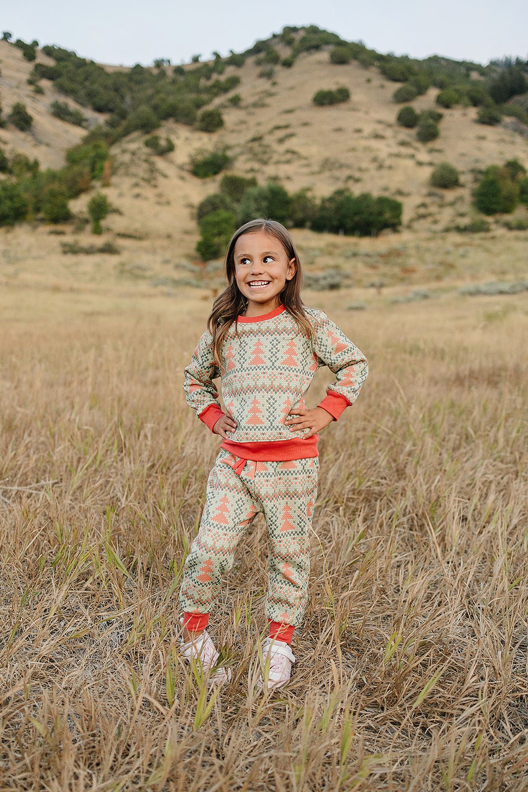 Holiday Pines Jogger Set - Olive + Scout