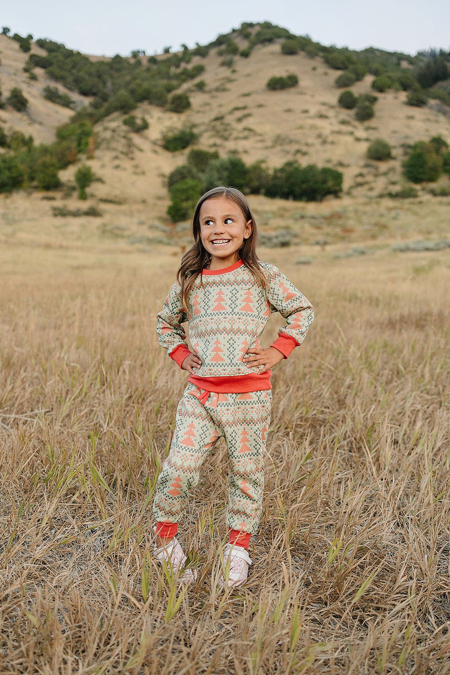 Holiday Pines Jogger Set - Olive + Scout