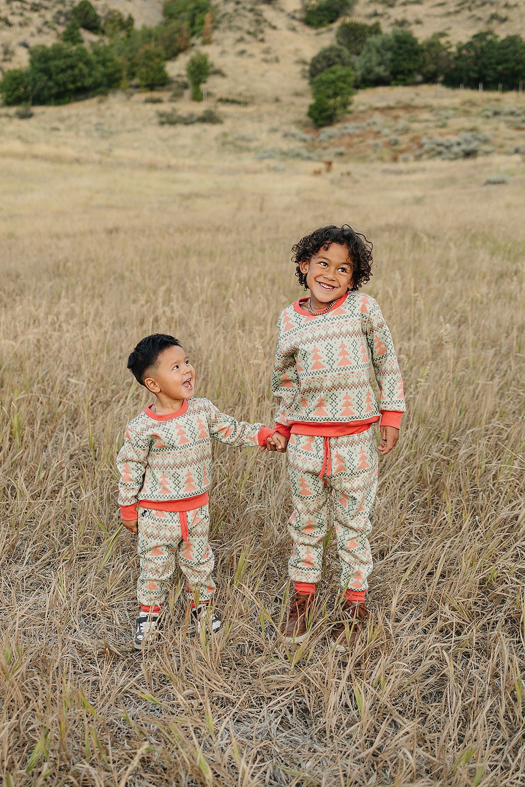 Holiday Pines Jogger Set - Olive + Scout