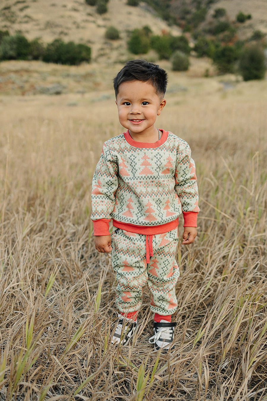 Holiday Pines Jogger Set - Olive + Scout