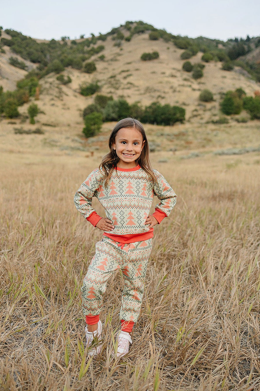 Holiday Pines Jogger Set - Olive + Scout