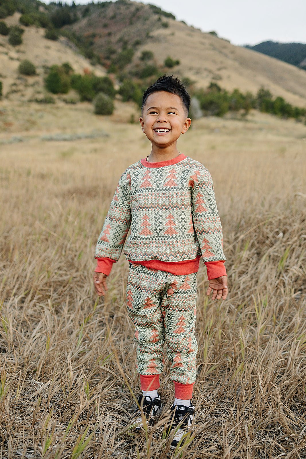 Holiday Pines Jogger Set - Olive + Scout