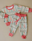 Holiday Pines Jogger Set - Olive + Scout