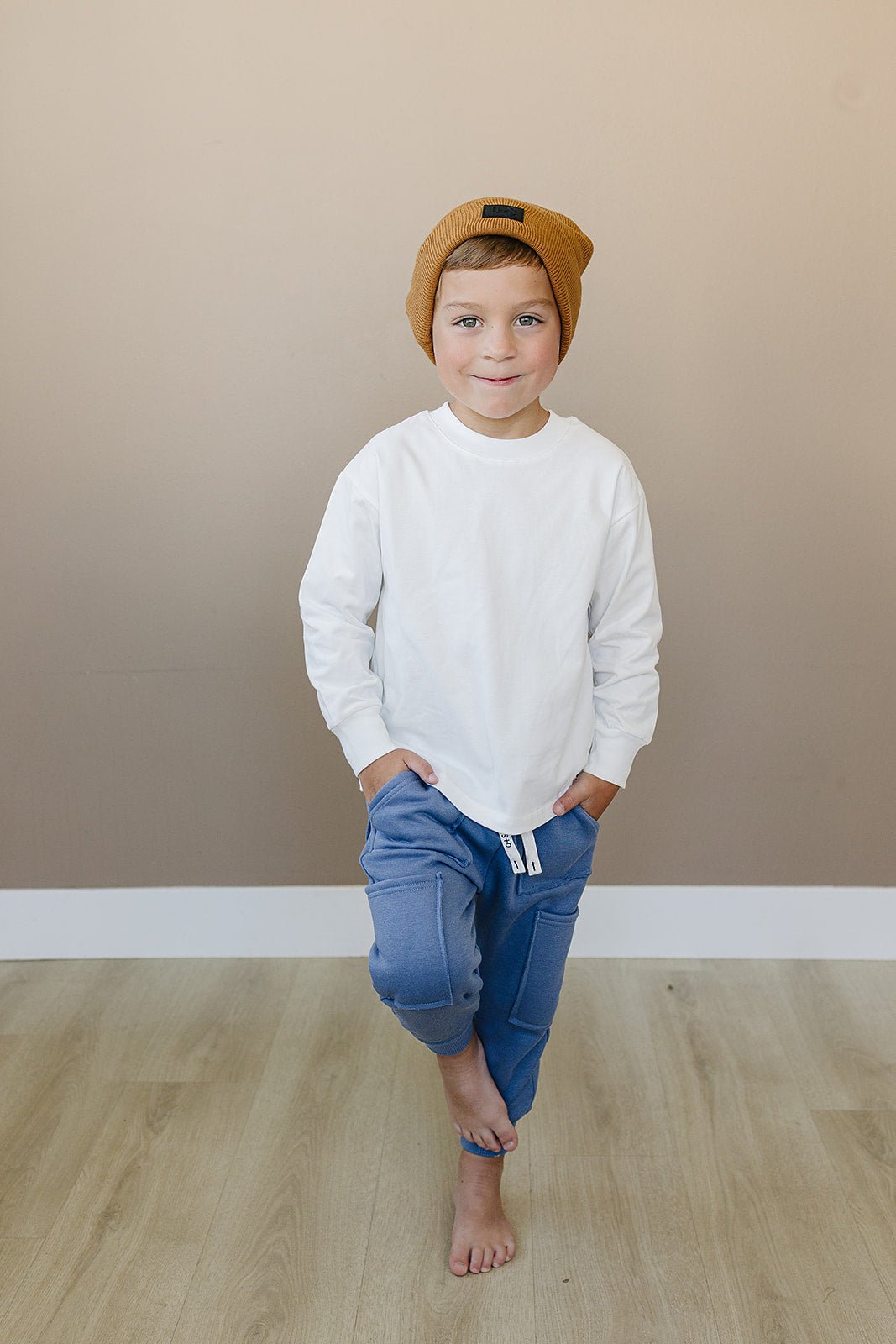 James Beanie - Olive + Scout
