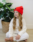 James Beanie - Olive + Scout