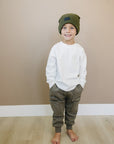 James Beanie - Olive + Scout