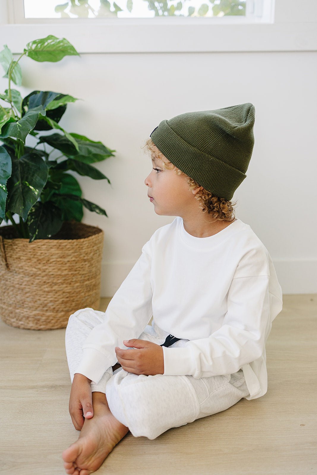 James Beanie - Olive + Scout