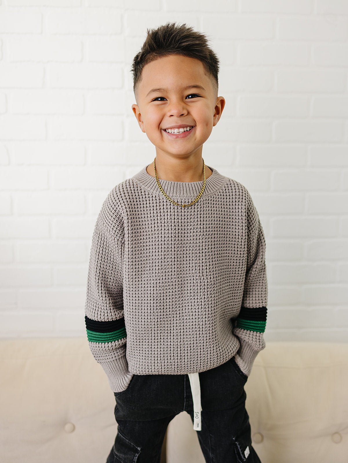 Jett Sweater - Olive + Scout