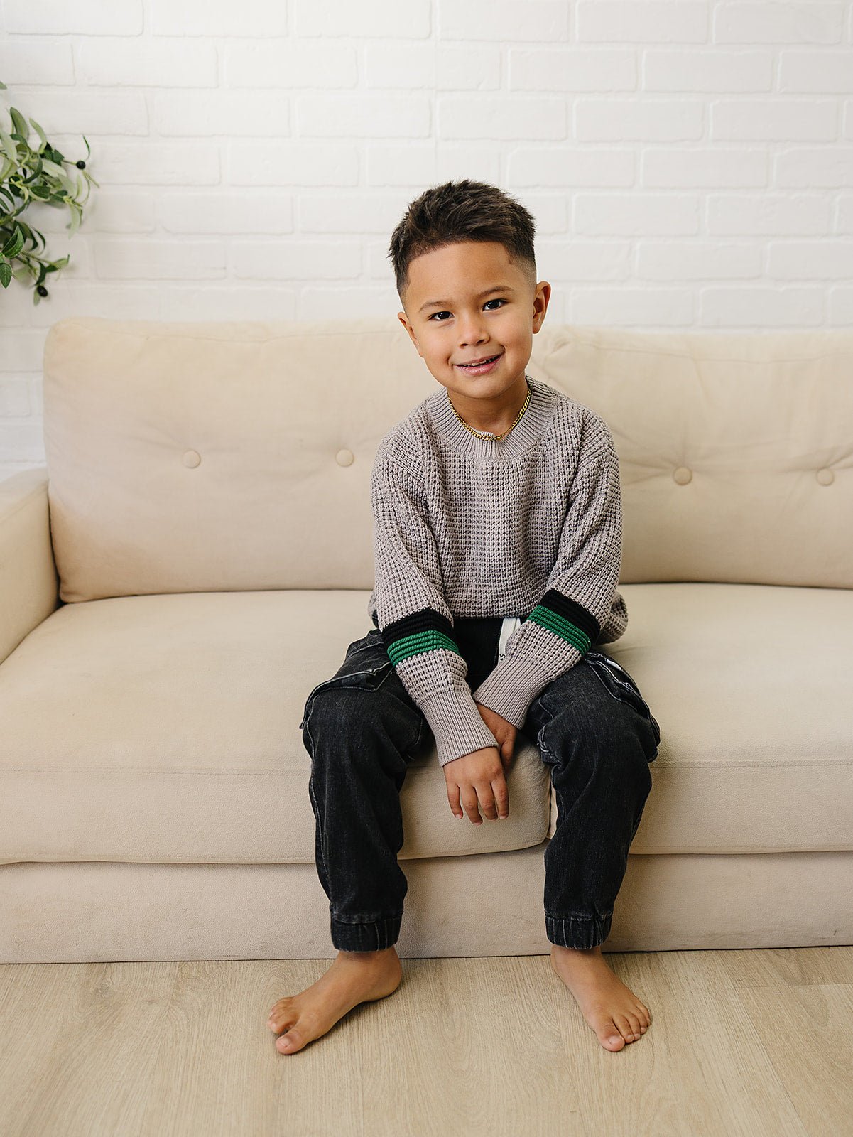 Jett Sweater - Olive + Scout