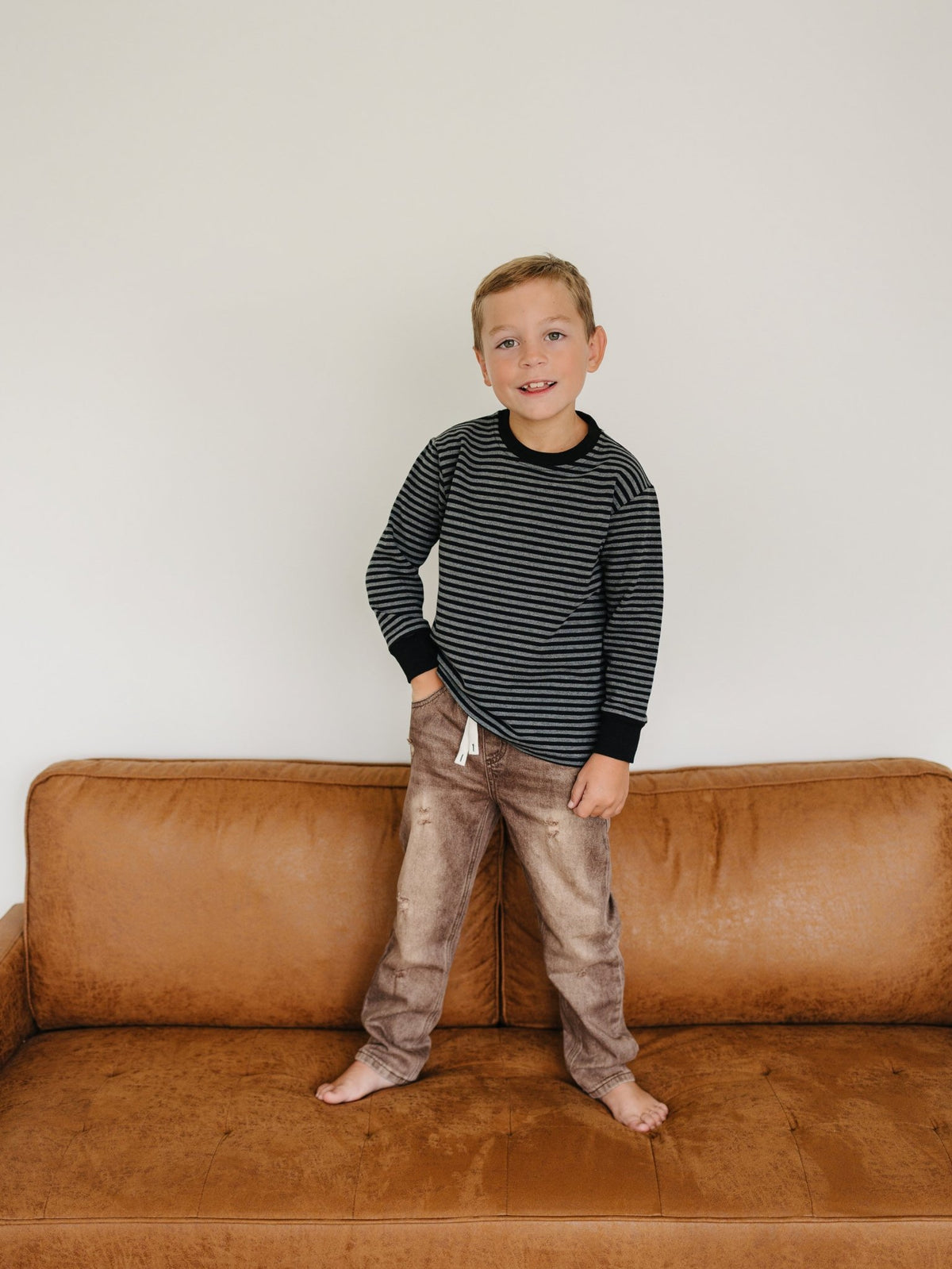 Juno Long Sleeve - Olive + Scout