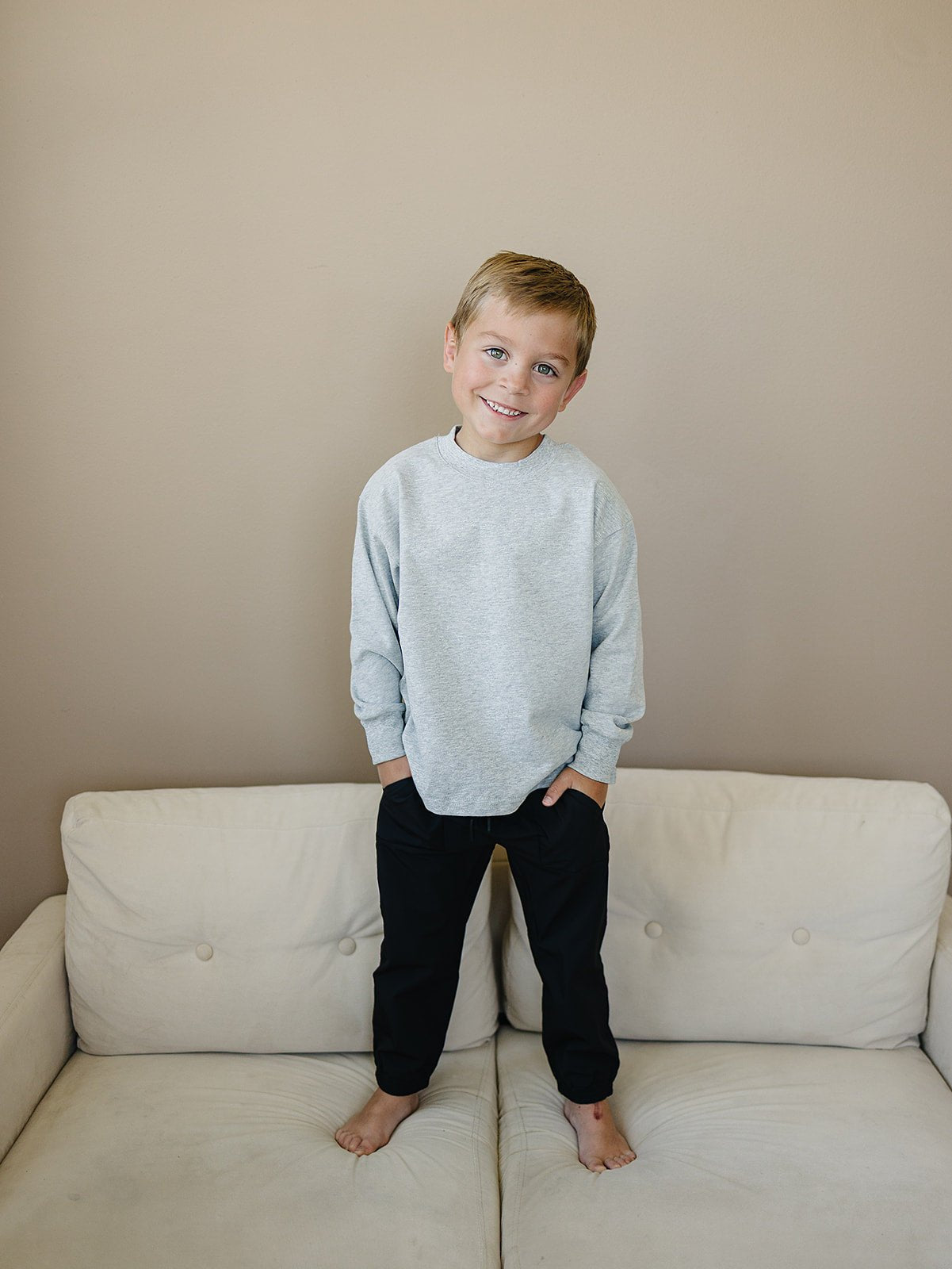 Keaton Long Sleeve - Olive + Scout