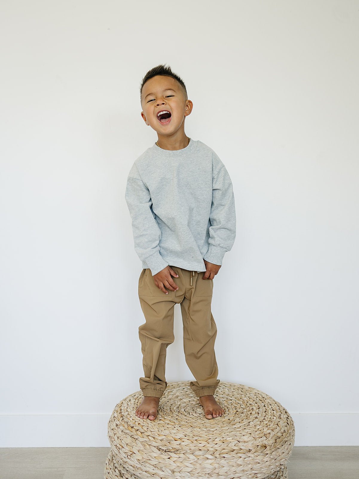 Keaton Long Sleeve - Olive + Scout