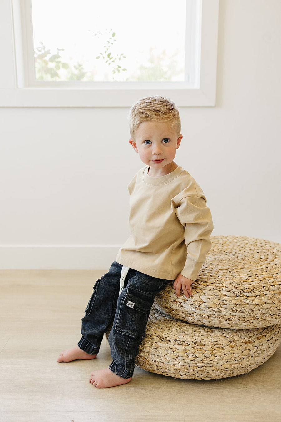 Keaton Long Sleeve - Olive + Scout