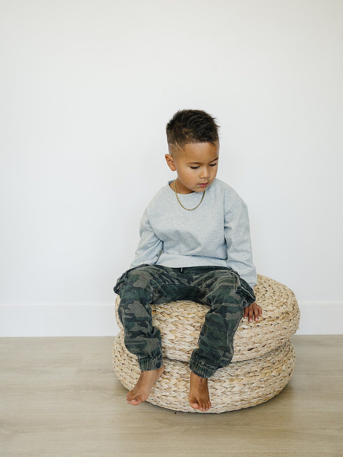 Keaton Long Sleeve - Olive + Scout
