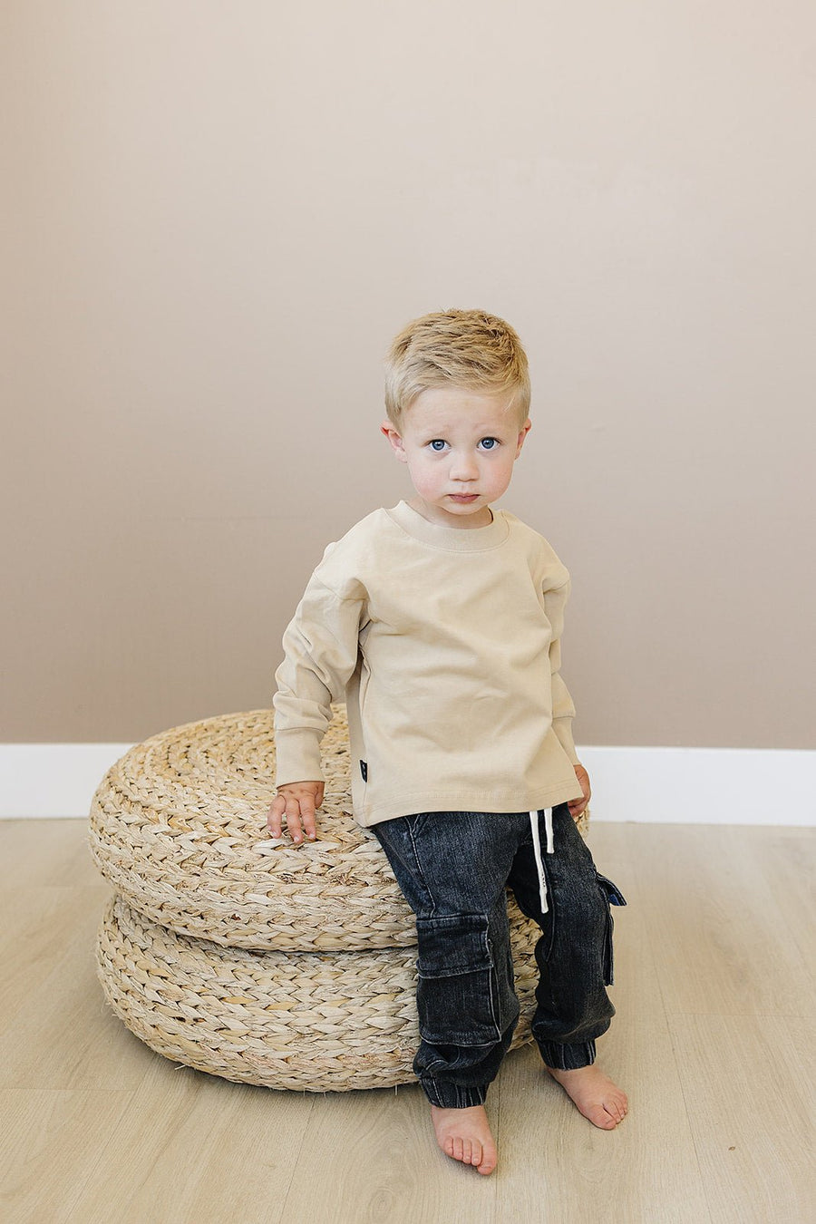 Keaton Long Sleeve - Olive + Scout