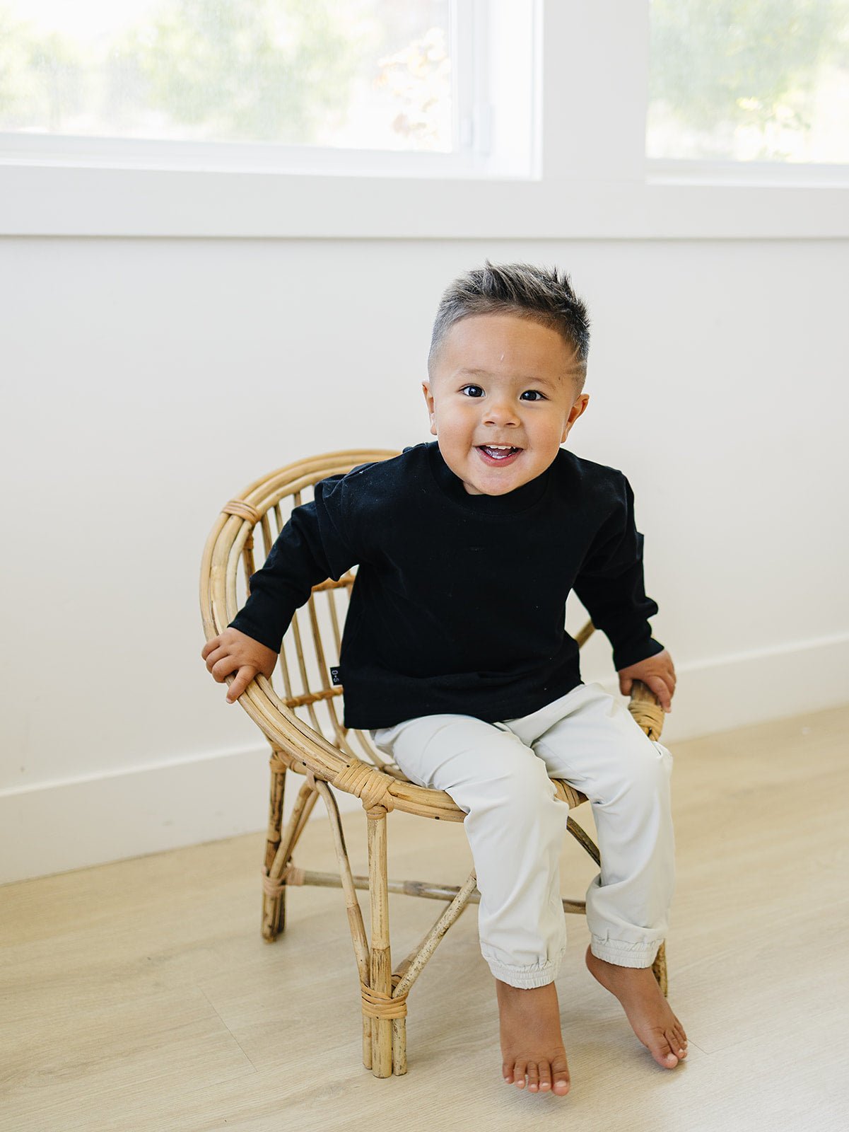 Keaton Long Sleeve - Olive + Scout