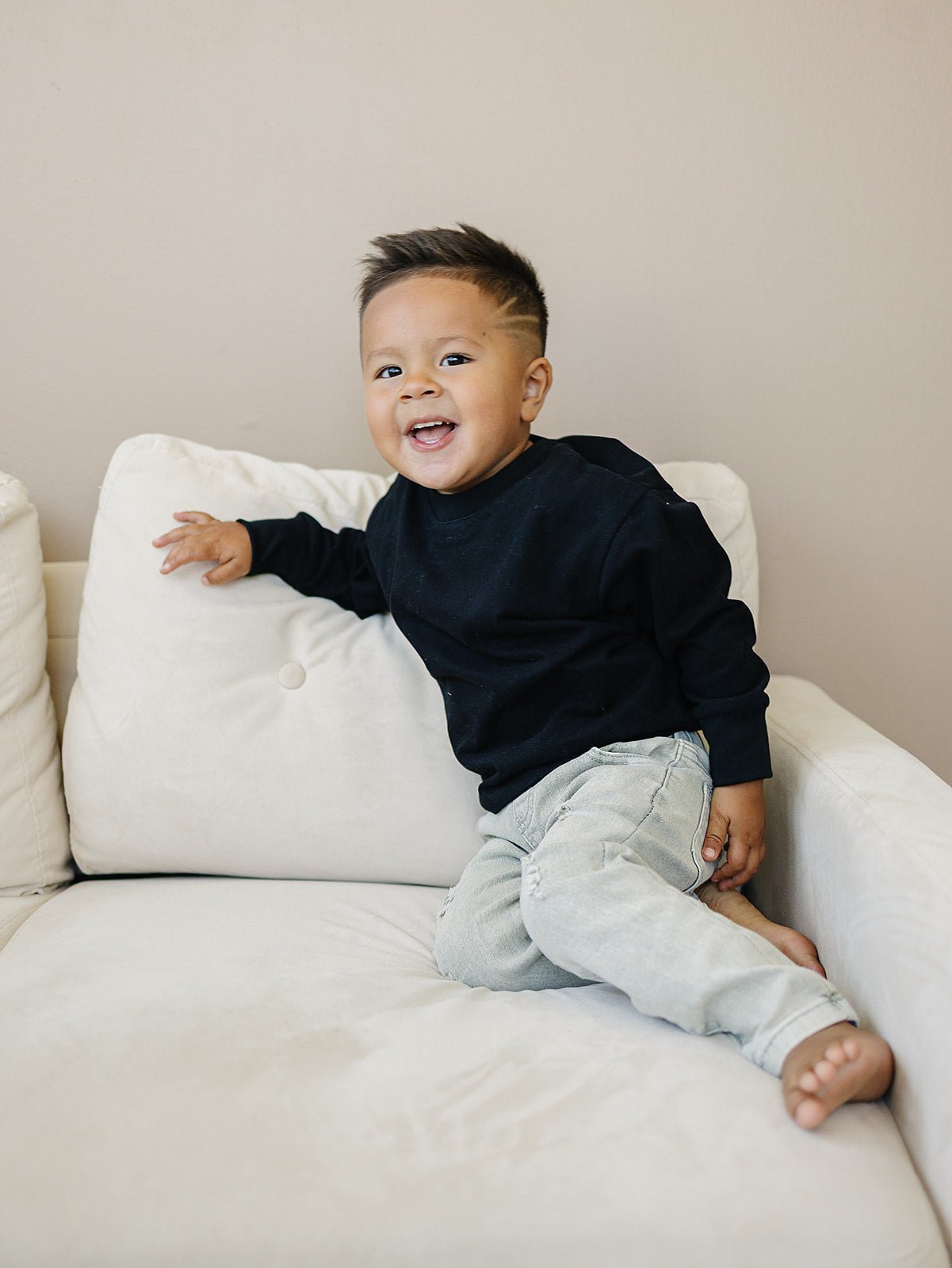 Keaton Long Sleeve - Olive + Scout