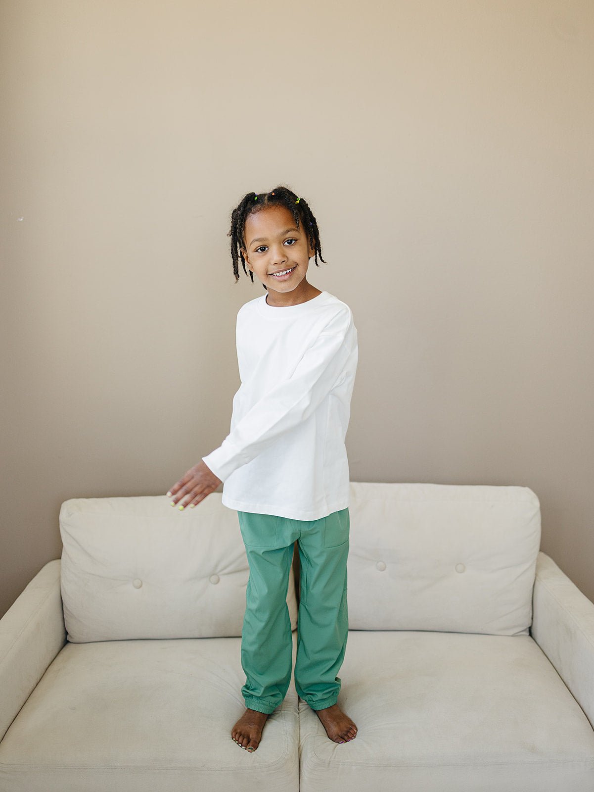 Keaton Long Sleeve - Olive + Scout