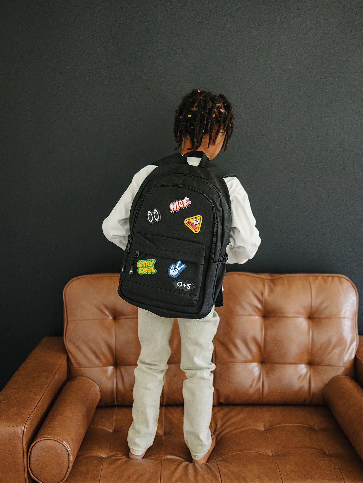 Kids Backpack - Olive + Scout