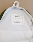 Kids Backpack - Olive + Scout